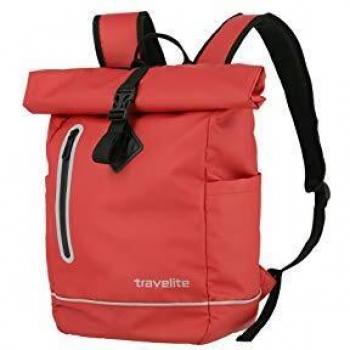 Travelite Basics Roll-up Plane Rucksack Rot