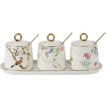 Nordic Ceramic Condiment Jar Set