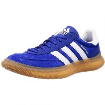 HB Spezial Boost Fußballschuh von Adidas – Herren, Aznobl/Ftwbla/Dormet, Größe 32 EU