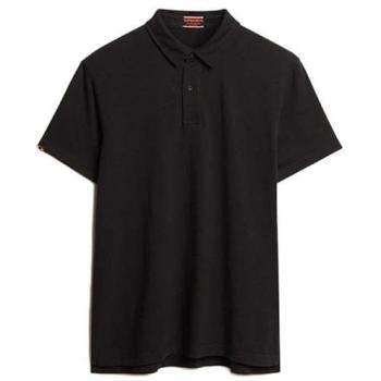 Polo Superdry Essential Manches Courtes Noir