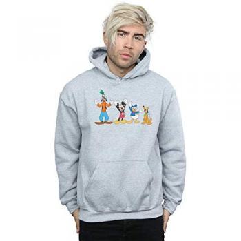 Felpa Disney in tessuto morbido, colore grigio chiaro – Taglia S