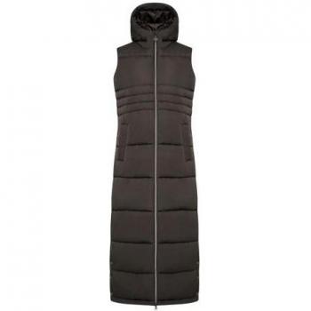 Black Long‑Length Reputable II Gilet for Women – UK 14