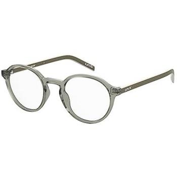 Levi’s LV 1023 49‑mm Clear Eyeglasses for Men – Blue Light Filter