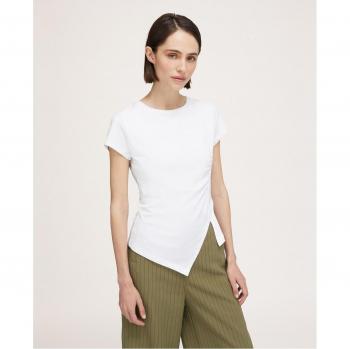 Camiseta Asimétrica de Mujer Motivi con Abertura