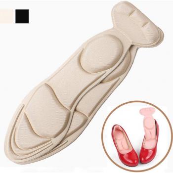 Semelles confort pour femmes, inserts talon respirants et anti-dérapants pour chaussures à talon haut
