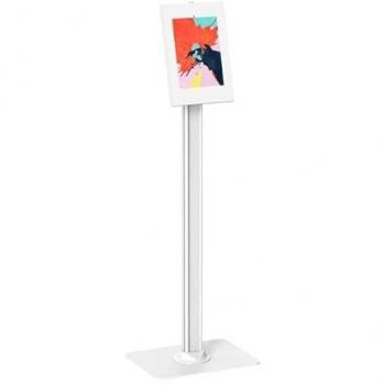Supporto da Pavimento per iPad e Tablet Samsung 9.7''-11'' Bianco