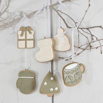 Set de 6 décorations à accrocher Cookeville