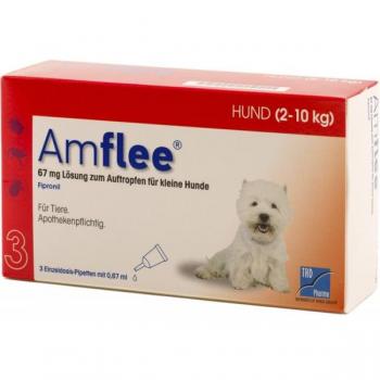 KRKA AMFLEE SPOT ON HOND Vlooien