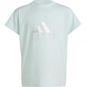 Camisa Fitness adidas Winter niña color aguamarina