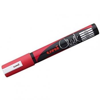 X Uni-Ball Kreidemarker Uni Chalk PWE-5M 1,8-2,5mm rot