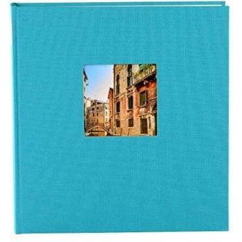 Goldbuch fotoalbum Bella Vista turquoise 25x25 met 60 pagina's