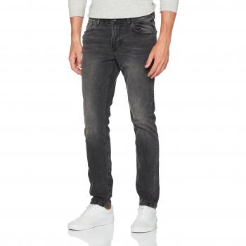 TOM TAILOR DENIM Herren Jeans Culver Black Washed in Größe 34 (W34/L34)
