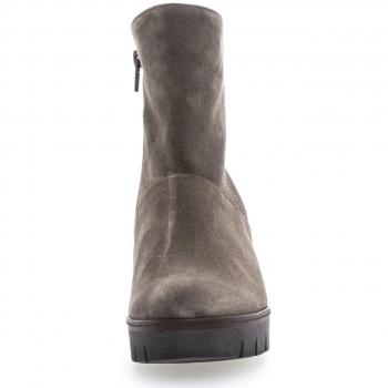 Gabor Damenschuhe 73.784.13 Wedge Boots mit Reißverschluss Braun