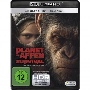 Planet der Affen: Survival (4K Ultra HD) [Blu-ray]