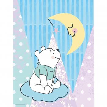 Komar Wanddeko »Winnie the Pooh Mond«, Disney, (1 St.), für das Kinderzimmer