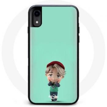 BTS Jimin Animation Hülle für iPhone XR