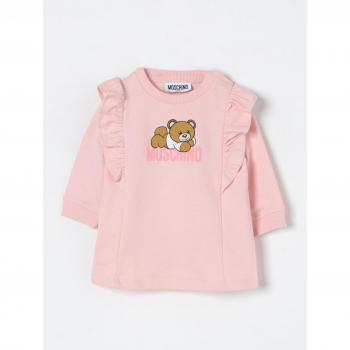 Vestito Teddy Moschino Rosa 12M