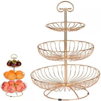 Cesta decorativa para postres