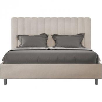 Riviera Cama Tapizada 140x190 – Liner Verde y Base Cómoda