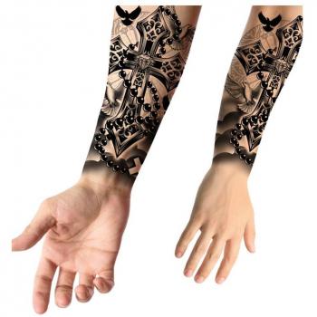 Tatuaggio Estetico Croce e Colombe