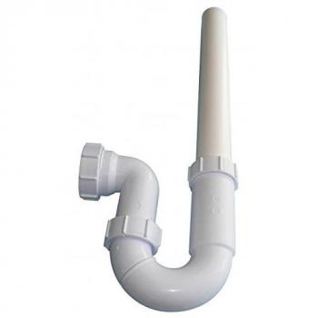 Primaflow 90016141 White PP Laundry Machine Trap (40×76 mm)