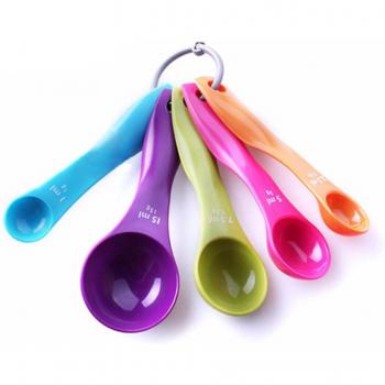 Practical 5-Piece Measuring Spoon Set for Food