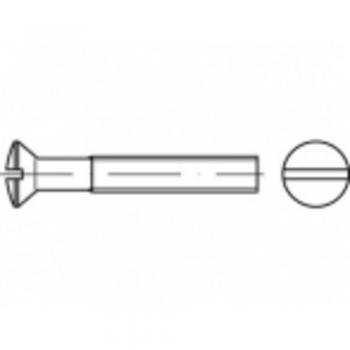M5 50 mm Linsen­schlitzschrauben TOOLCRAFT TO‑5392659 – 200‑Stück, galvanisch