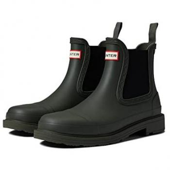 Stivali Hunter Commando Verde Oliva Scuro per Donna