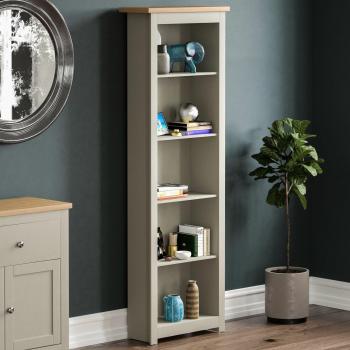 Arlington 5 Tier Bookcase, Grey