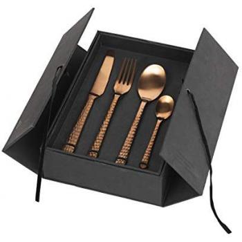BROSTE Hune bestick i koppar