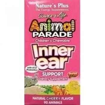 Supporto per Orecchie Masticabile per Bambini Gusto Ciliegia 90 Compresse Natures Plus