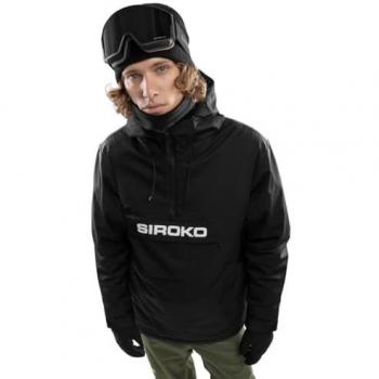 Siroko W6 Bruson Black Men's Outerwear