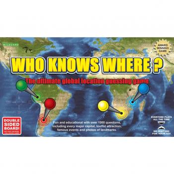 Who Knows Where? The Ultimate Global Location Guessing Board Game Complete