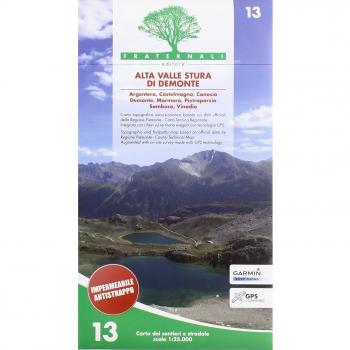 Carta n. 13. Alta valle Stura di Demonte