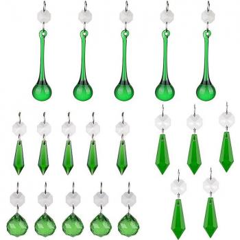 Ensemble Lustre 7 Styles Prismes de Glace