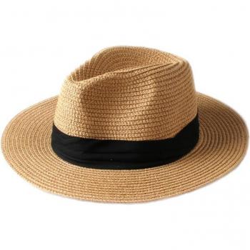 Sombrero de Paja con Banda de Cinta LUCKYLIANJI
