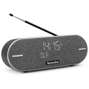 TechniSat Digitradio BT 2 – Radio da Tavolo DAB+ FM in Grigio