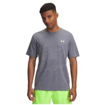 Tee-shirt Under Armour Tech Vent Jacquard couleur grise