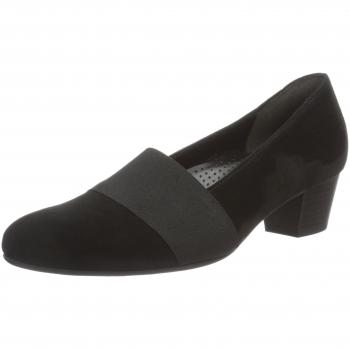 Gabor Women's UK 4 Black Comfort Pump (Closed Toe