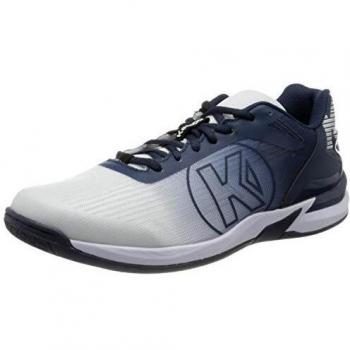 Kempa Handballschuh Herren Attack Three 2.0 (Weiß/Marine), EU Größe 38