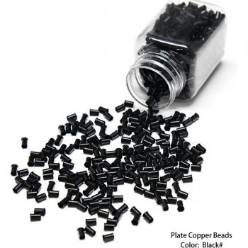 Neisti Copper Micro Rings for Hair Extensions, 34x30x60mm, 1000pcs, Silicone-Free, Available in 6 Colors