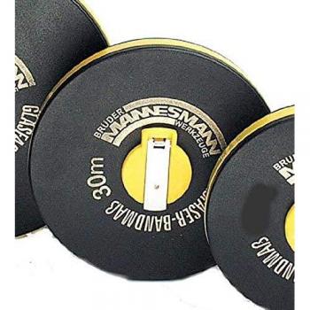 BRÜDER MANNESMANN Glasfaser-Maßband 30 m – Modell M 807‑30