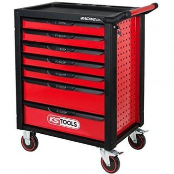 KS-Tools 826.7215 RACINGline Werkstattwagen 215tlg wagen mit 7 Schubladen und 215 Premium-Werkzeugen