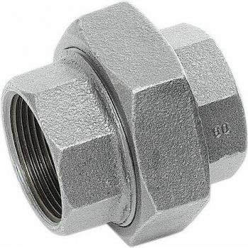 Tubo di chiusura 3 pezzi in ghisa zincata D 1,1/2 – Serie 340