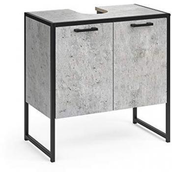Mobiletto Fyrk per lavabo in Calcestruzzo 60x60