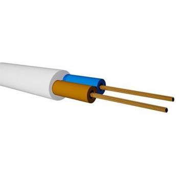 Bobina de Manguera Eléctrica FLEX 100m 2x0,75mm Negra 300/500V