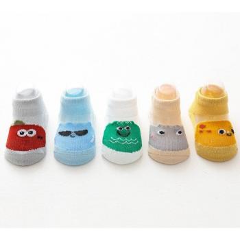 Wecute Ventilerend Mesh Laarsje voor Babies, 5 Stukken Anti-slijpende Sokken voor 0-5 Jaar Oudere Kinderen