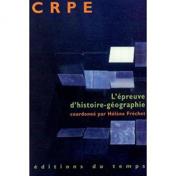 CRPE : L'épreuve d'histoire-géographie