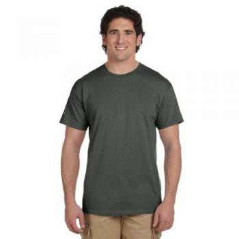 Gildan T-shirt à Manches Courtes pour Homme (L) en Vert Armée