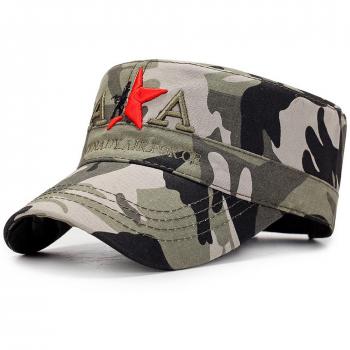Militärische Herren-Mütze Yooeen – Baumwoll-Baseballcap mit Stickerei